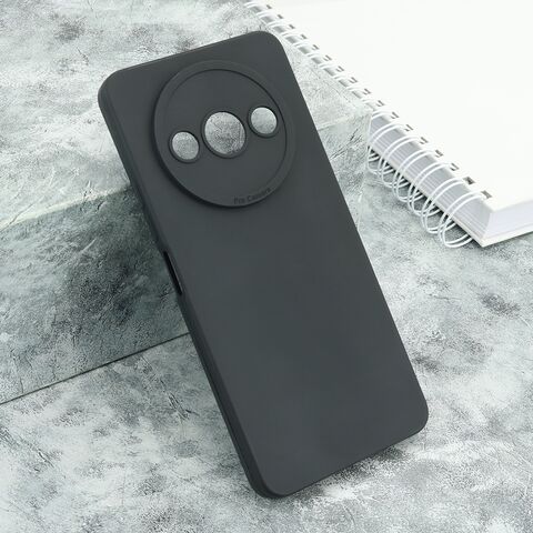 Zastitna silikonska futrola Pro Camera - Xiaomi Redmi A3/A3x crna (MS).