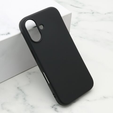 Zastitna futrola Soft Silicone - iphone 16 (6.1) crna (MS).