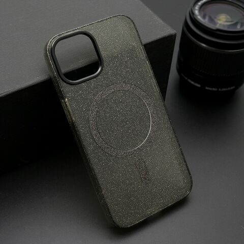 Zastitna futrola SPARKLING MagSafe - iPhone 14 (6.1) crna (MS).
