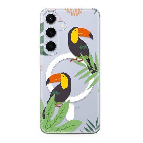Zastitna futrola silikonska print MagSafe - Samsung S921 Galaxy S24 5G jungle (MS).