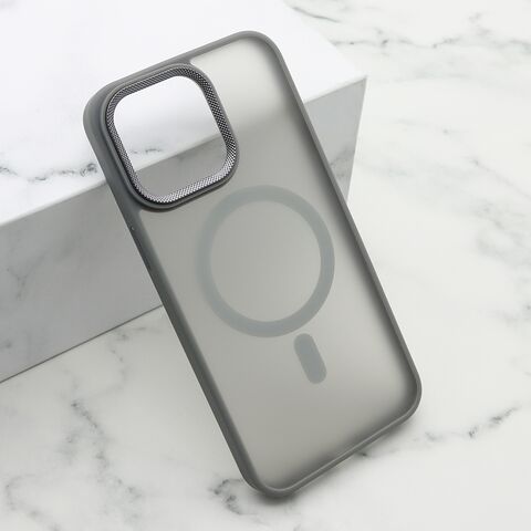 Zastitna futrola SILKY MAGSAFE II - iPhone 15 Pro Max (6.7) siva (MS).