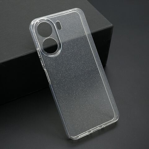 Zastitna futrola SPARKLING - Xiaomi Redmi 13C/Poco C65 pro providna (MS).