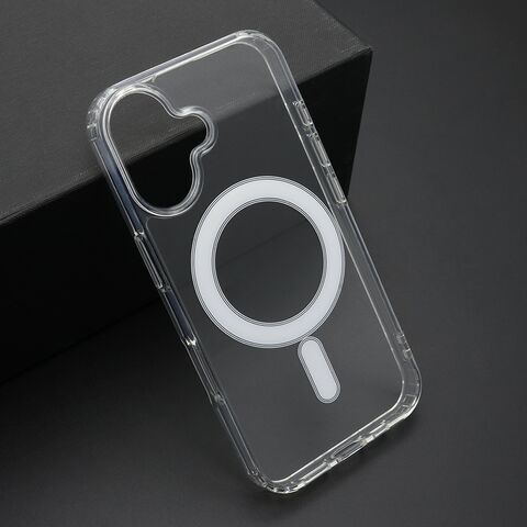 Zastitna futrola STANDARD MagSafe (sa IC) - iPhone 16 (6.1) providna (MS).