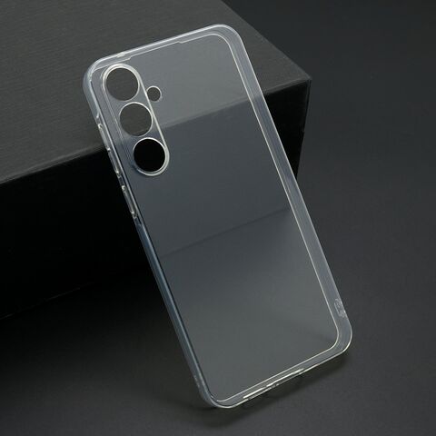 PROTECT silikonska futrola skin (ultra tanka) - Samsung A556 Galaxy A55 5G providna (bela) (MS).