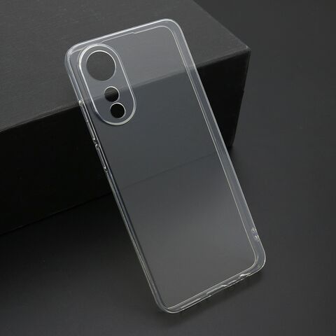 PROTECT silikonska futrola skin (ultra tanka) - OPPO A78 4G providna (bela) (MS).