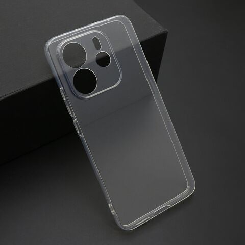 PROTECT silikonska futrola skin (ultra tanka) - Xiaomi Redmi Note 14 4G (Global) providna (bela) (MS).