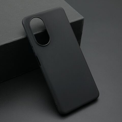 KOLOR silikonska futrola skin (ultra tanka) - OPPO A58 crna (MS).