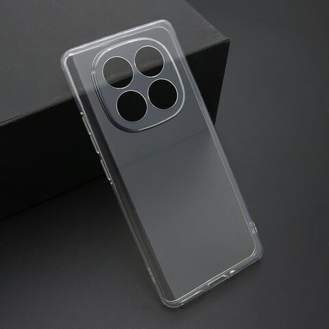 PROTECT silikonska futrola skin (ultra tanka) - Xiaomi Redmi Note 14 Pro 5G providna (bela) (MS).