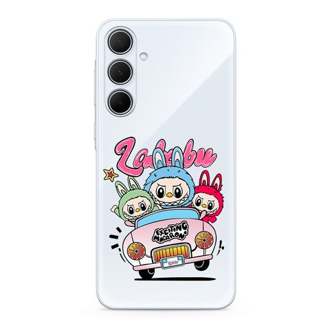 PRINT CLEAR silikonska futrola skin (ultra tanka) - Samsung A556 Galaxy A55 5G LBB004 (MS).