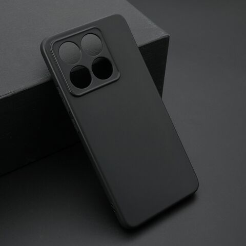 KOLOR silikonska futrola skin (ultra tanka) - Xiaomi 14T crna (MS).