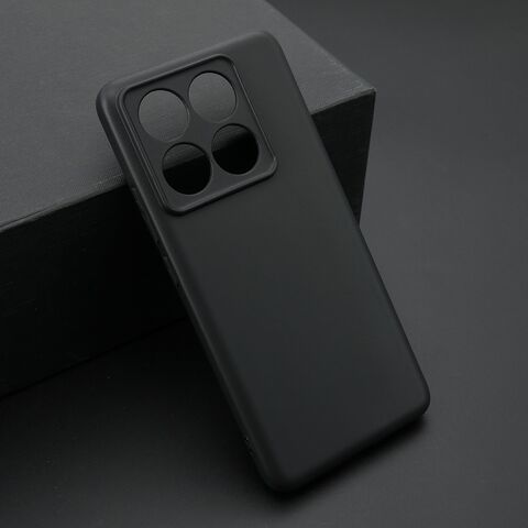 KOLOR silikonska futrola skin (ultra tanka) - Xiaomi 14T Pro crna (MS).