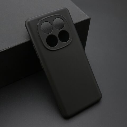 KOLOR silikonska futrola skin (ultra tanka) - Xiaomi Redmi Note 14 Pro Plus 5G crna (MS).