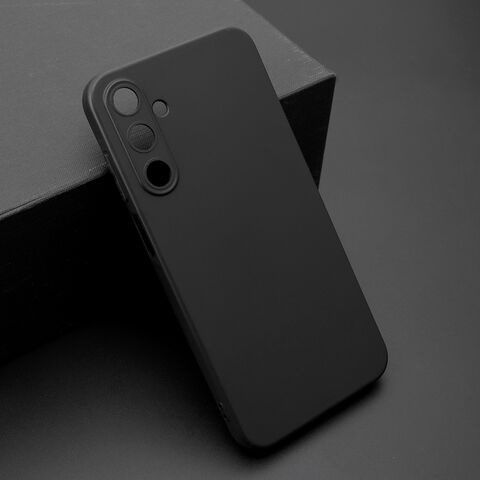 KOLOR silikonska futrola skin (ultra tanka) - Samsung A256 Galaxy A25 5G crna (MS).