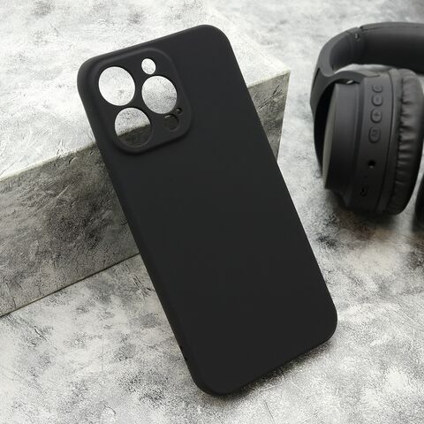 Zastitna futrola VELVET TOUCH - iPhone 15 Pro Max (6.7) crna (MS).