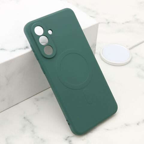 Zastitna futrola VELVET TOUCH MagSafe - Samsung A366 Galaxy A36 5G tamno zelena (MS).