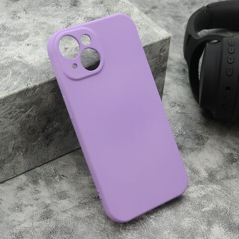 Zastitna futrola VELVET TOUCH - iPhone 15 ljubicasta (MS).
