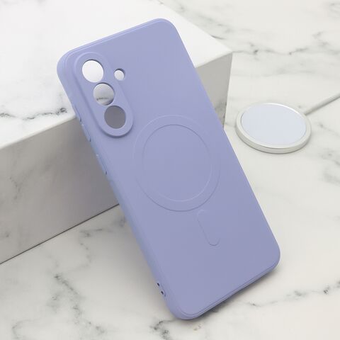 Zastitna futrola VELVET TOUCH MagSafe - Samsung A366 Galaxy A36 5G ljubicasta (MS).