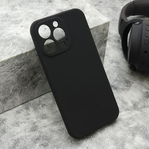 Zastitna futrola VELVET TOUCH - iPhone 13 Pro (6.1) crna (MS).