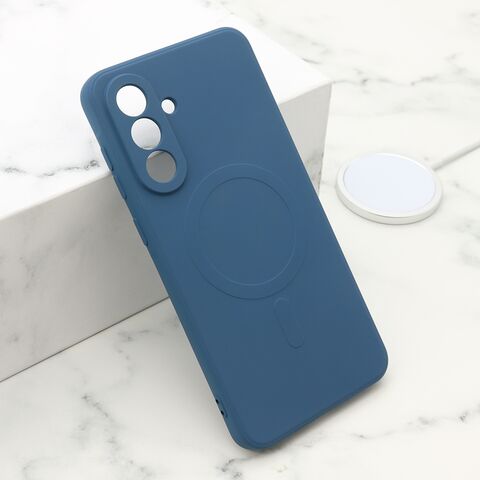 Zastitna futrola VELVET TOUCH MagSafe - Samsung A366 Galaxy A36 5G plava (MS).
