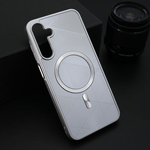 Zastitna futrola ZEN SHIELD MagSafe - Samsung A256 Galaxy A25 5G srebrna (MS).