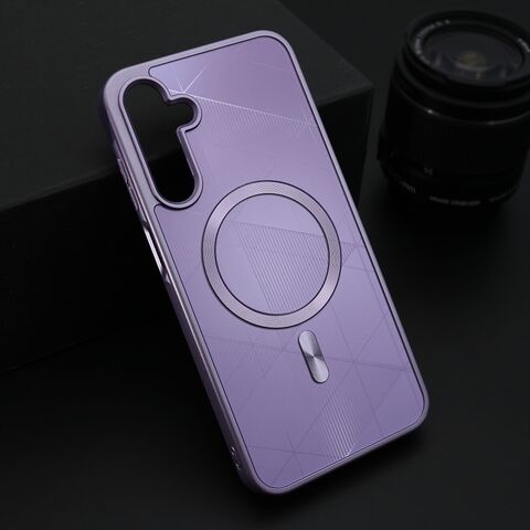 Zastitna futrola ZEN SHIELD MagSafe - Samsung A256 Galaxy A25 5G ljubicasta (MS).