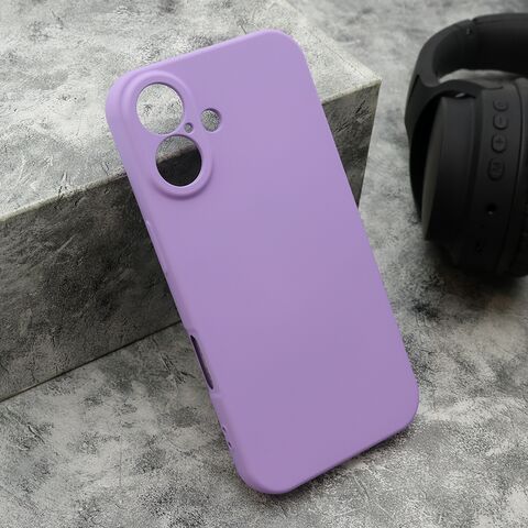 Zastitna futrola VELVET TOUCH - iPhone 16 (6.1) ljubicasta (MS).