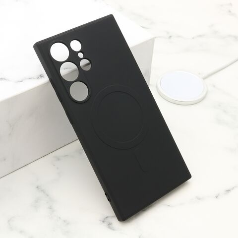 Zastitna futrola VELVET TOUCH MagSafe - Samsung S928 Galaxy S24 Ultra 5G crna (MS).