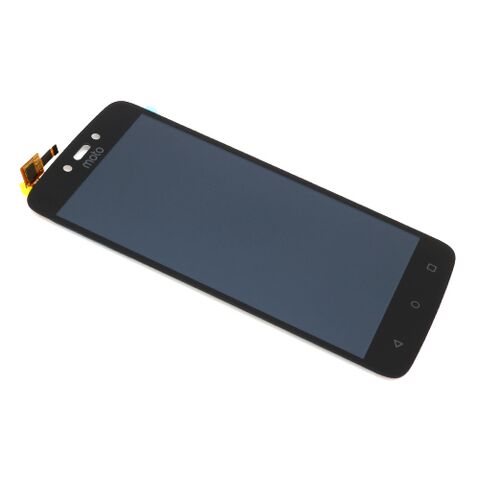 LCD ekran (displej) - Motorola Moto C Plus + Touch screen crni (MS).