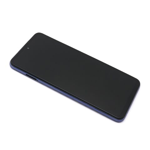 LCD ekran (displej) - Xiaomi Redmi Note 9s + Touch screen + okvir APLONG Original Material crni (MS).