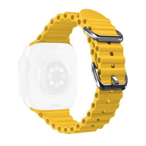 Narukvica - iPhone Apple watch Ultra/Ultra 2 42/44/45/49mm zuta (MS).