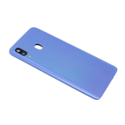 Poklopac baterije - Samsung A405 Galaxy A40 blue + staklo kamere Full ORG SH(I KLASA) (MS).