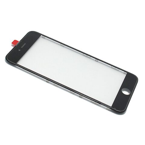 Staklo touchscreen-a - Iphone 6 PLUS sa frejmom + oca crni (MS). Staklo touchscreen-a - Iphone 6 PLUS sa frejmom + oca crni (MS).