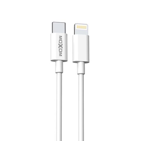 USB data kabl Moxom MX-CB127 Type C na Lightning PD 30W 20cm beli (MS).