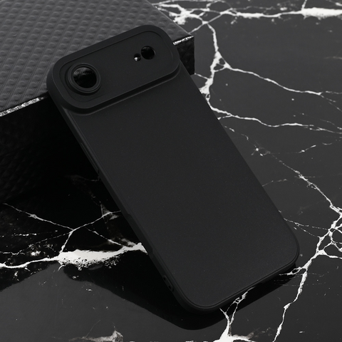 Teracell GIULIETTA silikonska futrola - iPhone 17 Air mat crna.