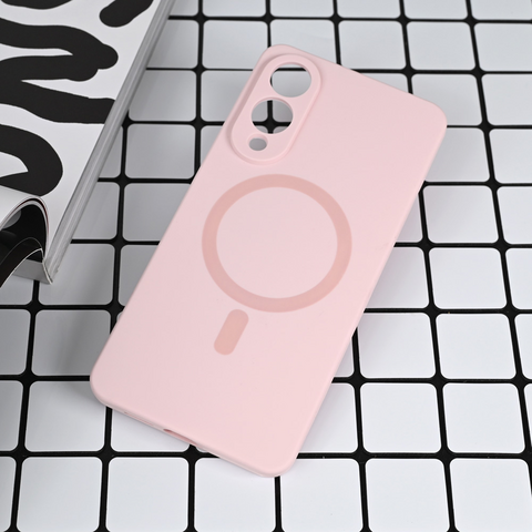 Zastitna futrola Magsafe Pure color - Samsung S937 Galaxy S25 Edge roze.