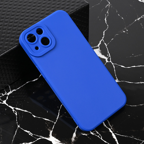 Teracell GIULIETTA silikonska futrola - iPhone 13 mat plava.