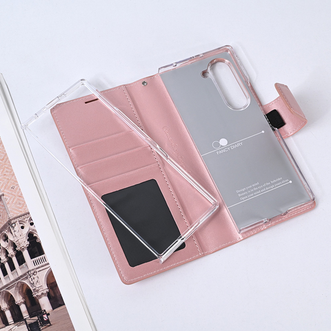 Zastitna futrola Hanman Canvas ORG - Samsung F966B Galaxy Z Fold 7 roze.