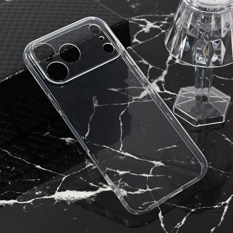 Zastitna silikonska futrola Ultra Thin - iPhone 17 Pro Max 6.9 Transparent.