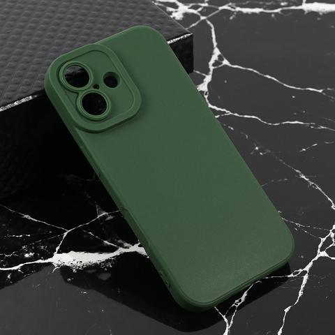 Teracell GIULIETTA silikonska futrola - iPhone 17 mat zelena.
