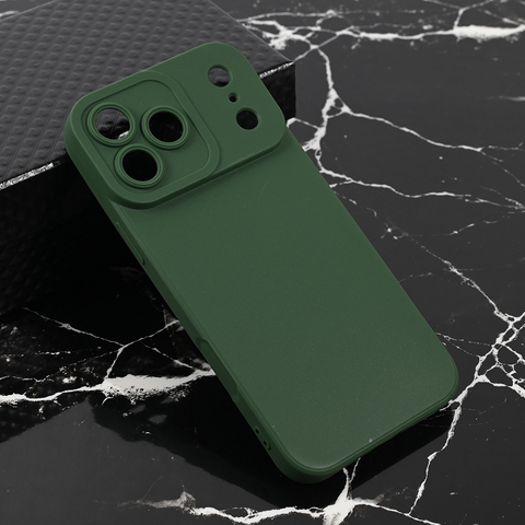 Teracell GIULIETTA silikonska futrola - iPhone 17 Pro Max 6.9 mat zelena.