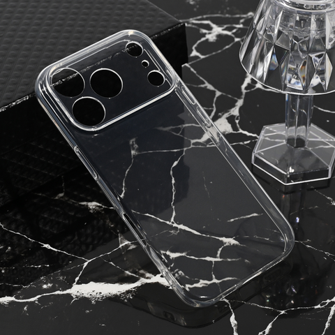 Zastitna silikonska futrola Ultra Thin - iPhone 17 Pro Transparent.