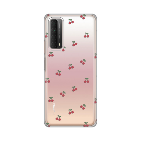 PRINT silikonska futrola skin (ultra tanka) - Huawei P smart 2021 Little Cherry.