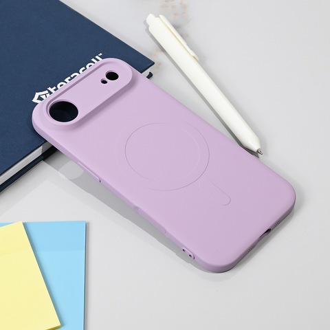 Teracell GIULIETTA silikonska futrola Magsafe - iPhone 17 Air ljubicasta.