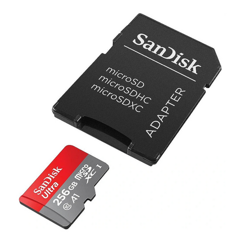 Memorijska kartica SanDisk SDXC 256GB Ultra Micro 150MB/s A1 Class 10 UHS-I + Adapter.