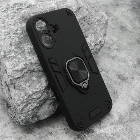 Zastitna futrola Square ring - iPhone 17 crna (MS).