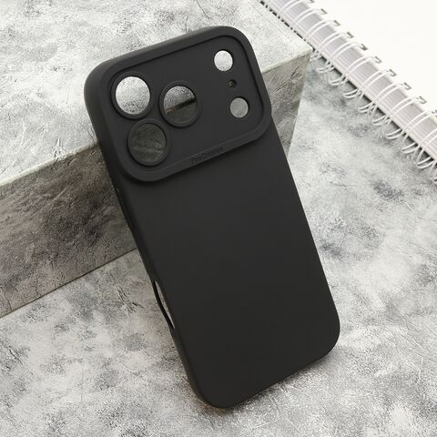 Zastitna silikonska futrola Pro Camera - iPhone 17 Pro crna (MS).