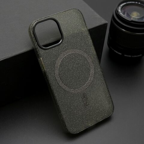 Zastitna futrola SPARKLING MagSafe - iPhone 13 (6.1) crna (MS).