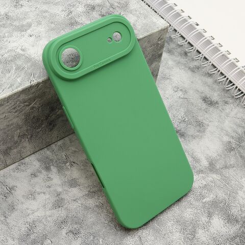 Zastitna silikonska futrola Pro Camera - iPhone 17 Air tamno zelena (MS).