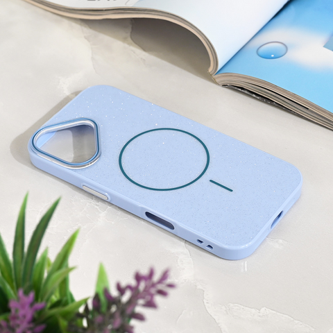 Zastitna futrola Magsafe Sparkle Dust - iPhone 17 6.3 plava.