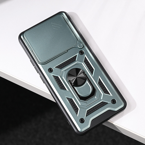 Zastitna futrola Hard Shield - Xiaomi Redmi Note 14 4G (SRB) tamno zelena.